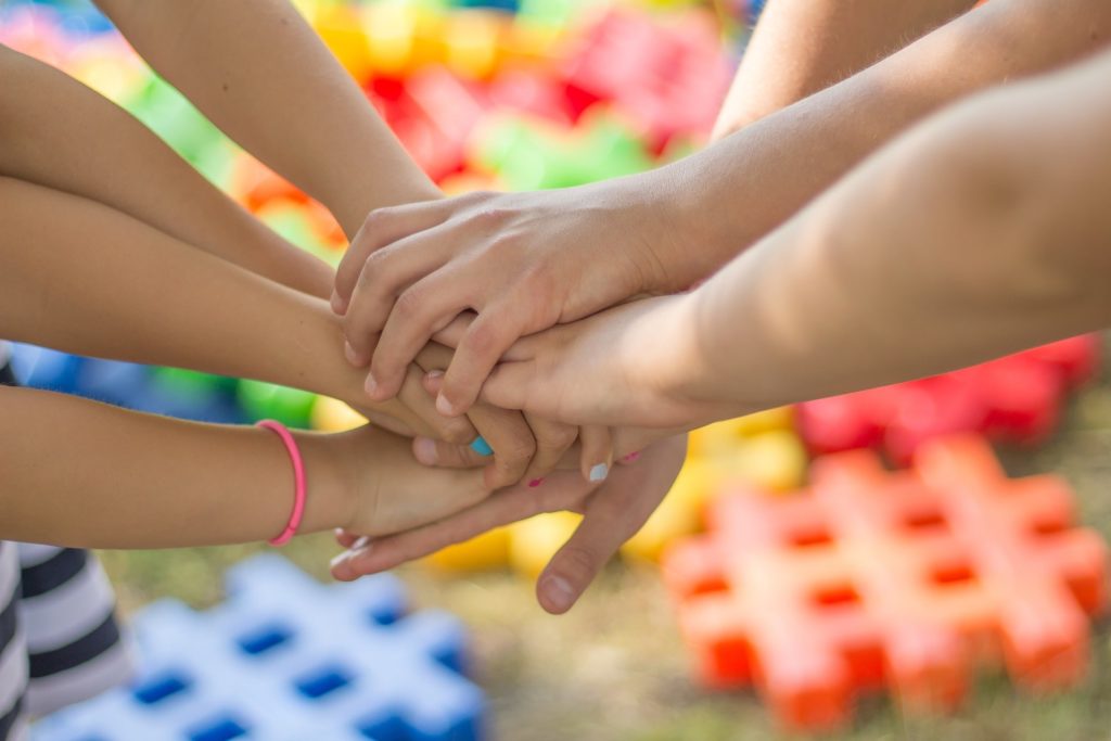 Hands teamwork