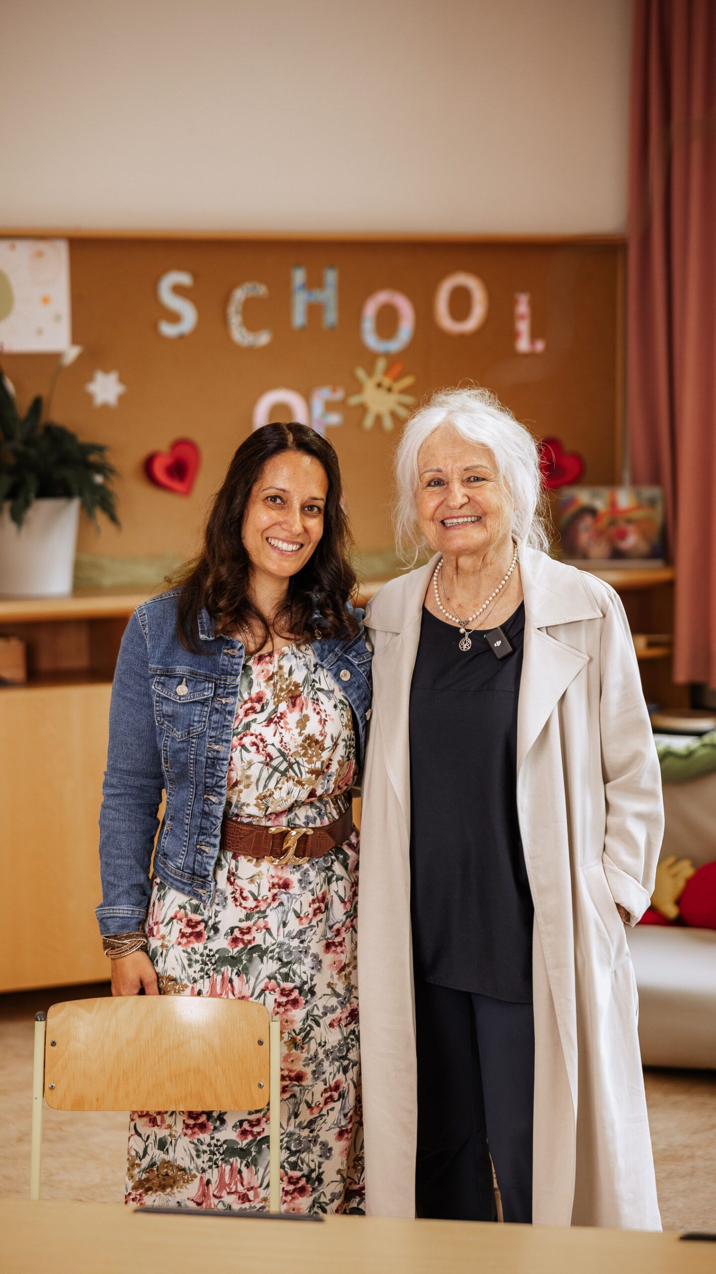 melanie lehrerin with Gundl kutschera
